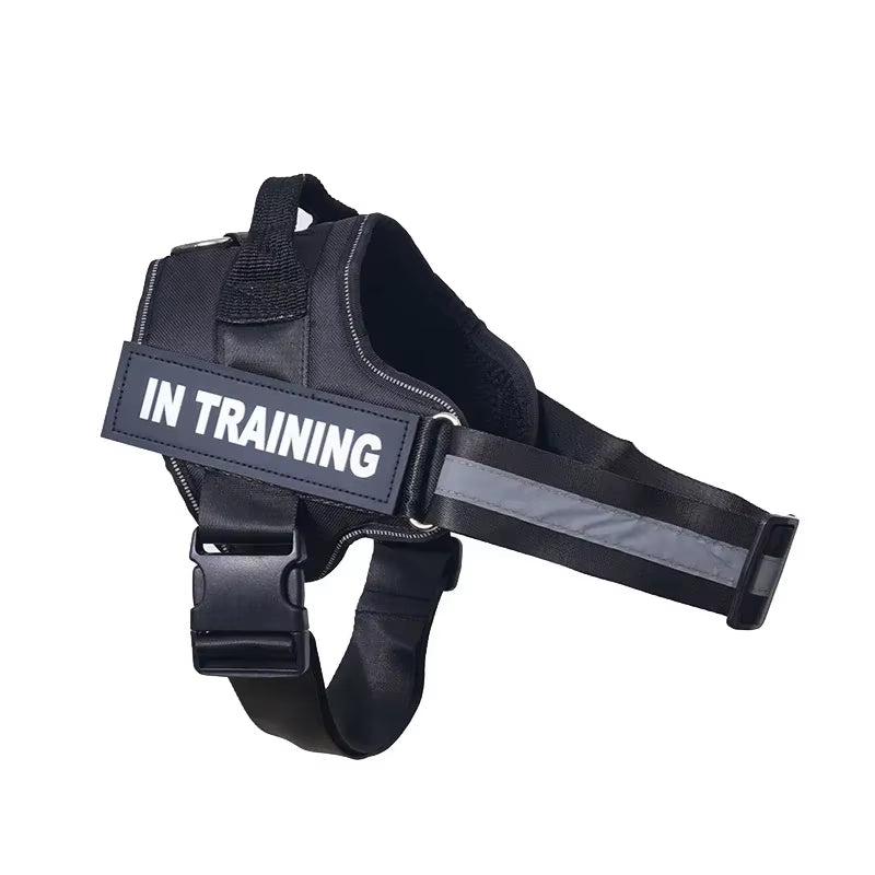 Dropshipping Dog Harness ID Custom Patch Reflective Breathable No Pull Pet Harness Vest Training Dog Accessories