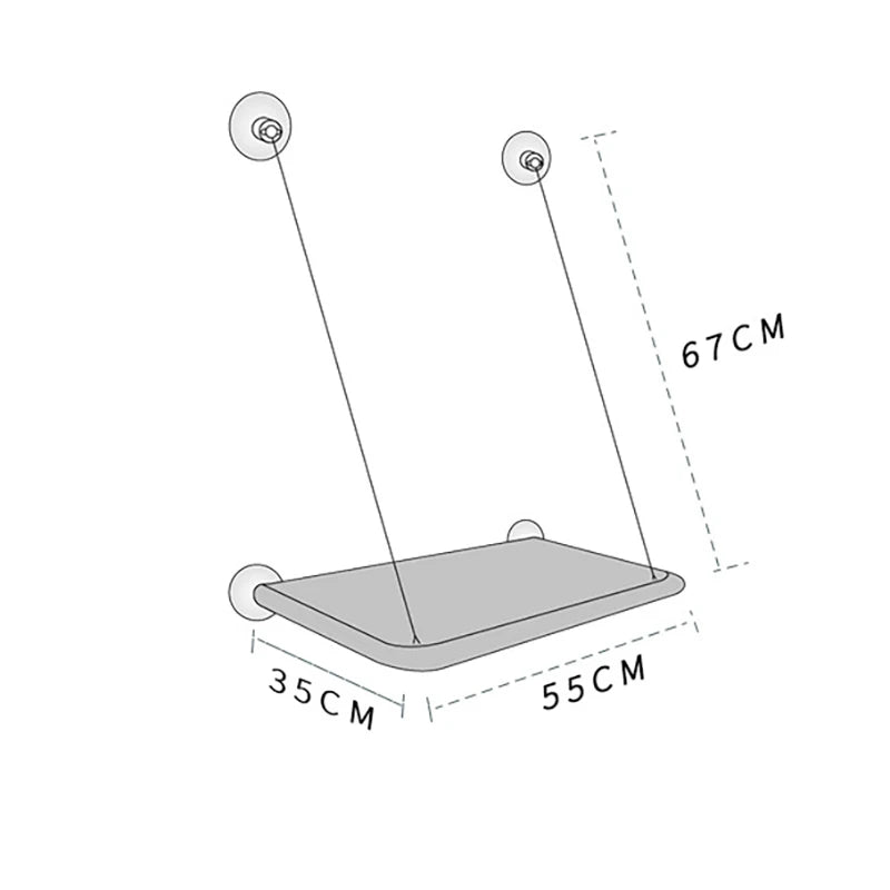 CozyCloud Aerial Cat Hammock™