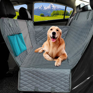 Whisker Bark Haven – Waterproof Dog Car Seat Cover (Non-Slip & Scratch-Resistant)