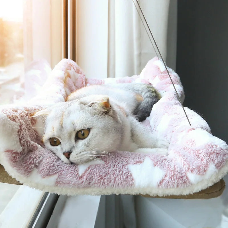CozyCloud Aerial Cat Hammock™
