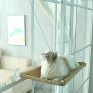 Whisker Bark Haven – CozyCloud™ Aerial Cat Hammock (Wall-Mounted Lounger & Perch)