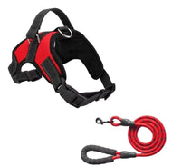 Whisker Bark Haven – Personalized No-Pull Dog Harness (Set with Custom Name & Phone Number)