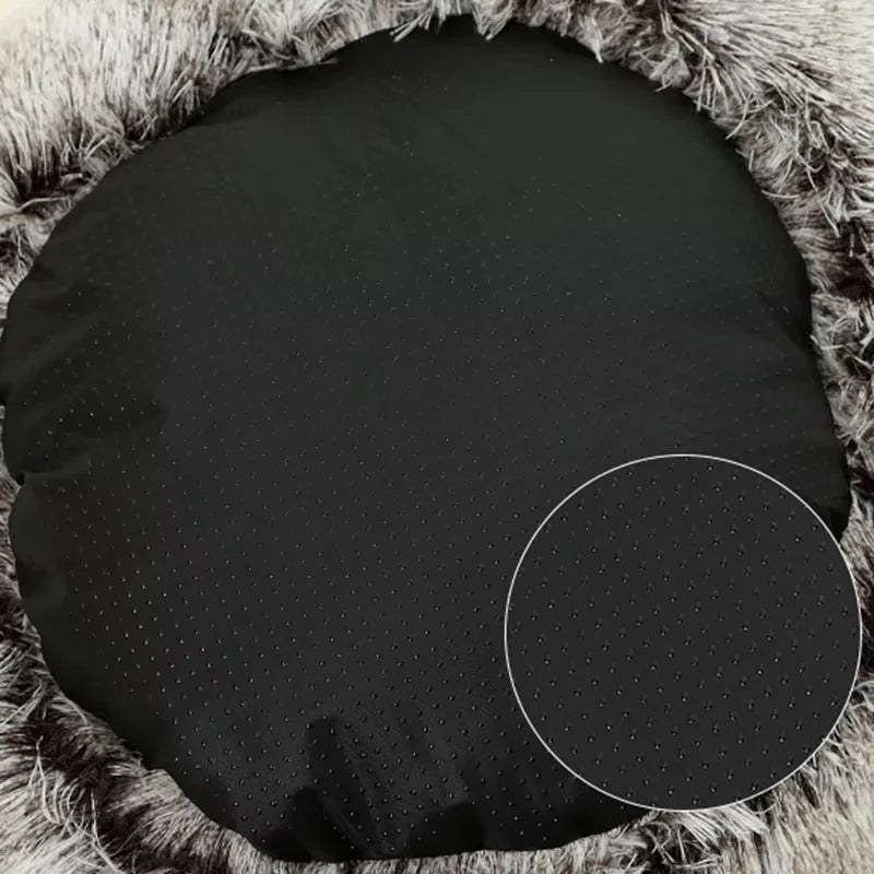 🐱 Product: Winter Plush Pet Cat Bed Round Cat Cushion