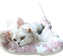 CozyCloud Aerial Cat Hammock